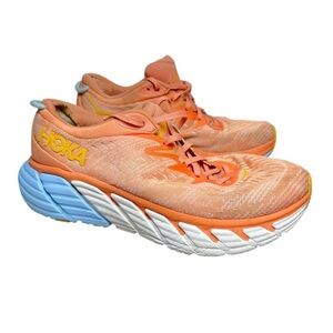 Hoka One One Women's Gaviota 4 Shell Coral Peach Parfait 1123199-SCPP Size 9 D